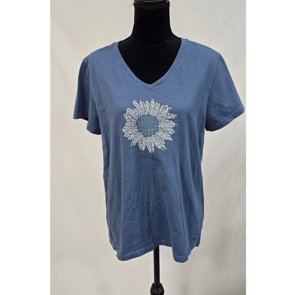 Life‎ is good Crusher women L tee "Do what you love love what you do" festival